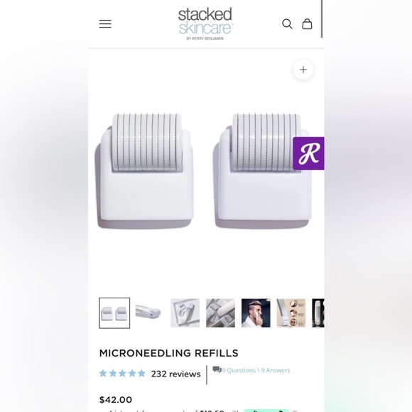 Stacked Skincare Microneedling tool - Picture 2 of 3
